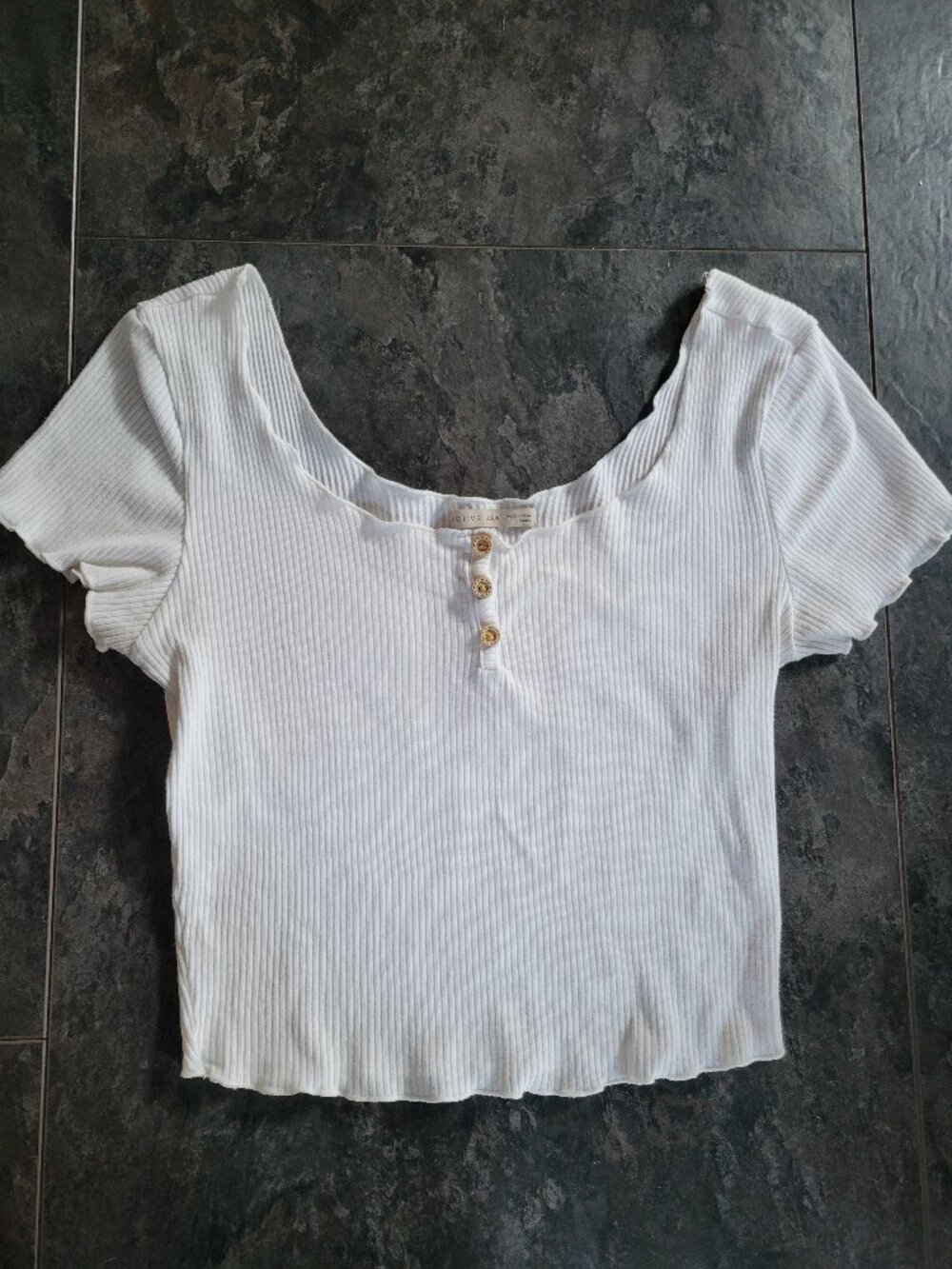 White Cotton Tee